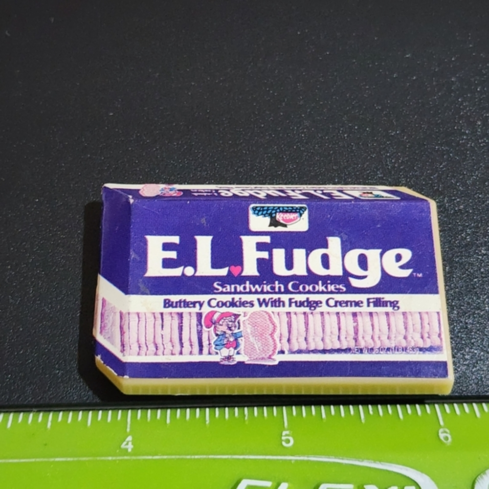 Vintage Keebler‎ El Fudge Cookie Box Advertising Magnet